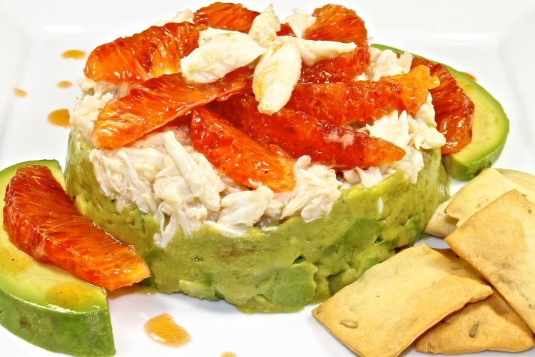 Crab And Avocado Salad With Citrus