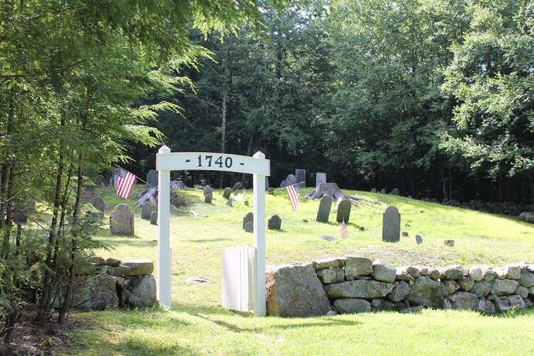 Ye Old Cemetery From 1740