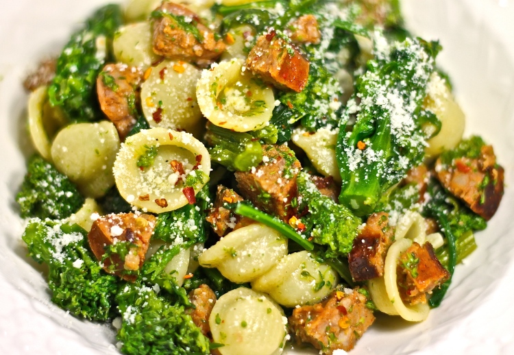 Orecchiette With Broccoli Rabe And Sausage