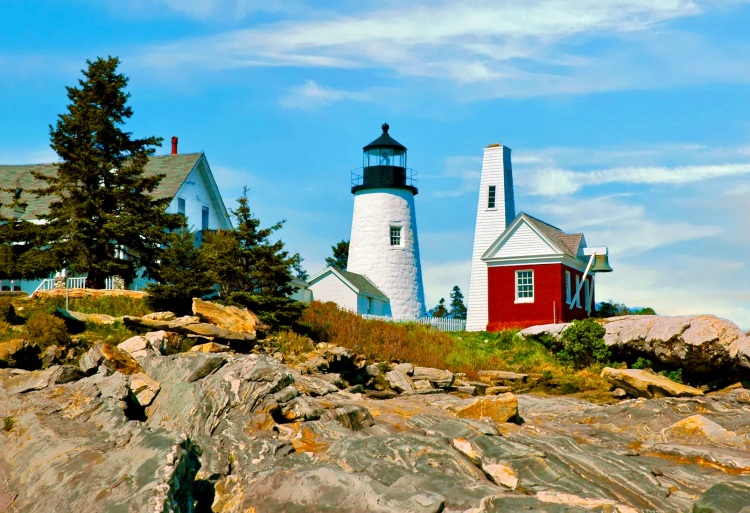 The Pemaquid Point Lighthouse